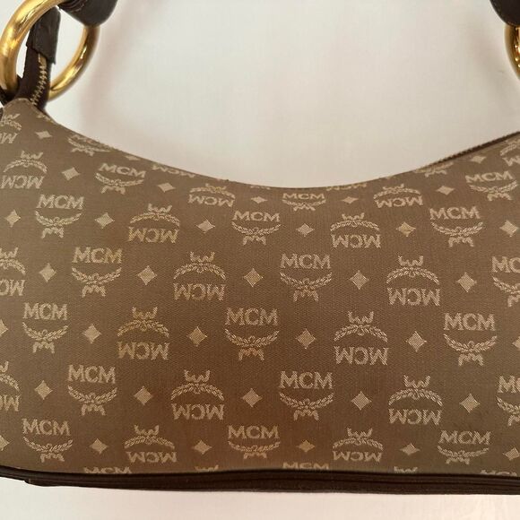 Mcm Women's Brown and Khaki Bag - Picture 5 of 8